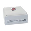 Office Jansan | C-Line 48117 Zip 'N Go 1 in. Capacity 10 in. x 13 in. Reusable Envelope with an Outer Pocket - Clear (3/Pack) image number 2