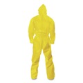 Bib Overalls | Ansell KCC09813 A70 Chemical Spray Protection Coveralls - Large Yellow (12/Carton) image number 1