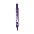 Avery 08884 Marks-A-Lot Chisel Tip Desk Style Permanent Marker Set - Extra Large, Purple (12-Piece) image number 0