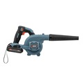 Handheld Blowers | Senix BLX2-M X2 20V Max Variable Speed Lithium-Ion 180 MPH 75 CFM Cordless Jobsite Blower Kit (2.5 Ah) image number 1