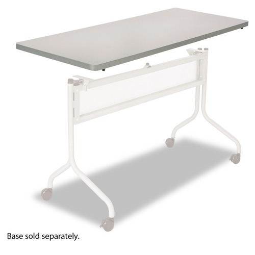 Office Furniture & Lighting | Safco 2065GR Impromptu Series Mobile Training Table Top Rectangular 48w X 24d Gray image number 0