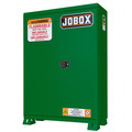 Save an extra 10% off this item! | JOBOX 1-850670 12 Gallon Heavy-Duty Safety Cabinet (Green) image number 0