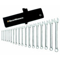 GearWrench 81917 18-Piece 12 Point Long Pattern Combination SAE Wrench Set image number 0