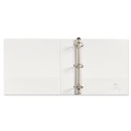 Avery 17032 DuraHinge 3 Slant Ring 2 in. Capacity 8.5 in. x 11 in. Durable View Binder - White image number 2