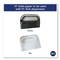 Office Jansan | Tork TC0020 14.5 in. x 17 in. Half-Fold Paper Toilet Seat Cover - White (250/Pack, 20 Packs/Carton) image number 3