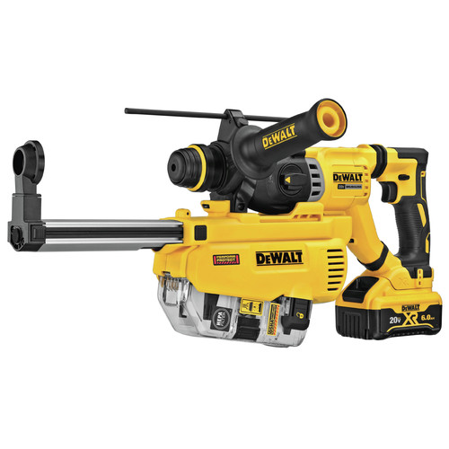 Rotary Hammers | Dewalt DCH263R2DH 20V MAX XR Brushless 1-1/8 in. SDS Plus D-Handle Rotary Hammer Kit with (2) 6 Ah Li-Ion Batteries image number 0