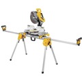 Table Saw Accessories | Factory Reconditioned Dewalt DWX724R 11.5 in. x 100 in. x 32 in. Compact Miter Saw Stand - Silver/Yellow image number 5