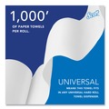 Cleaning & Janitorial Supplies | Scott 01005 8 in. x 1000 ft. 1.5 in. Core 1-Ply Essential High Capacity Hard Roll Towels - White (6 Rolls/Carton) image number 8