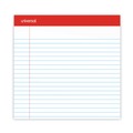  | Universal M9-45000 50-Sheet 8.5 in. x 14 in. Perforated Writing Pads - Wide/Legal Rule, White (1 Dozen) image number 2