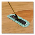 Bulk Savings Pricing 2 | Rubbermaid Commercial HYGEN FGQ42600GR00 24w x 9d HYGEN Microfiber Fringed Dust Mop Pad - Green image number 4