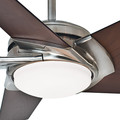 Ceiling Fans | Casablanca 59164 54 in. Stealth DC Brushed Nickel Ceiling Fan with Light and Remote image number 7