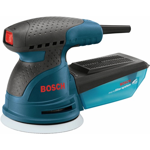  | Bosch ROS20VSC 5 in. VS Palm Random Orbit Sander Kit with Canvas Carrying Bag image number 0
