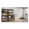 Office Filing Cabinets & Shelves | Alera 25765 36 in. x 18 in. x 42 in. 3 Shelves Economy Assembled Storage Cabinets - Light Gray image number 6