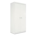 Office Filing Cabinets & Shelves | Alera CM7218LG 36 in. x 72 in. x 18 in. Assembled High Storage Cabinet with Adjustable Shelves - Light Gray image number 0