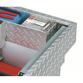 Crossover Truck Boxes | JOBOX PAC1357000 Aluminum Single Lid Low-Profile Full-size Crossover Truck Box (Bright) image number 4