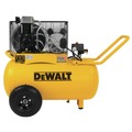 Air Compressors | Dewalt DXCM201.COM 2 HP 20 Gallon 200 Max PSI 6.2 SCFM @ 90 PSI Single-Stage Oil-Lubed Belt Drive Electric Portable Horizontal Air Compressor image number 0