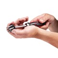 Screwdrivers | Great Neck 950DE 7 in. Long Phillips/Slotted/Star Bits Ratcheting Screw/Nut Driver Set - Black/Red image number 5