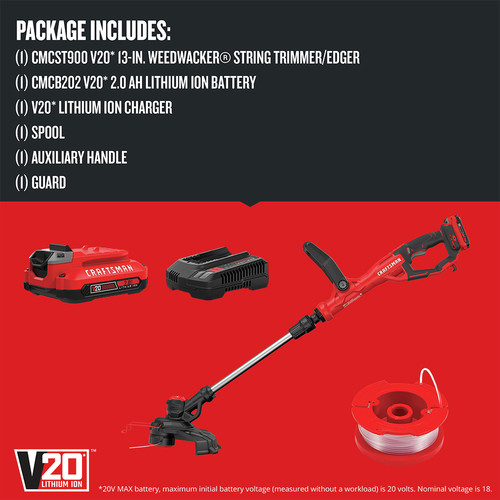 Craftsman weed 2025 eater battery operated