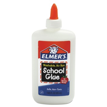 Elmer's 7.63 oz. Washable School Glue - Dries Clear