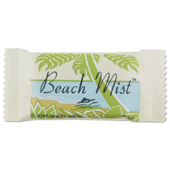 Beach Mist BCH NO1/2 #1/2 Bar, Beach Mist Fragrance Face and Body Soap (1000/Carton)
