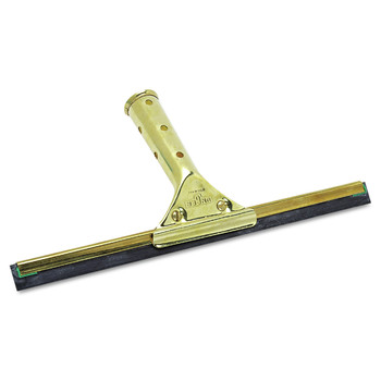 Unger Golden Clip 12 in. Wide Blade 4.5 in. Handle Brass Squeegees