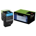 Ink & Toner | Lexmark 70C10C0 70C10C0 1,000 Page-Yield Return Program Toner - Cyan image number 0