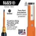 Screwdrivers | Klein Tools 602-8-INS 3/8 in. Cabinet 8 in. Insulated Screwdriver image number 1