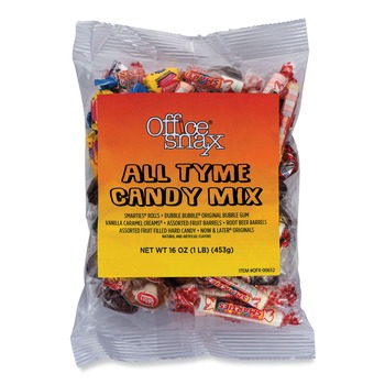 Office Snax 1 lb. Bag Candy Assortments - All Tyme Candy Mix
