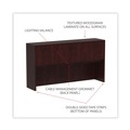  | Alera ALEVA286615MY 64.75 in. x 15 in. x 35.38 in. Valencia Series 4-Compartment Hutch with Doors - Mahogany image number 6
