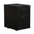 Office Filing Cabinets & Shelves | Alera ALEPABFBL 14.96 in. x 19.29 in. x 21.65 in. 2-Drawers: Box/File Legal/Letter Left or Right File Pedestal - Black image number 0