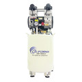 Portable Air Compressors | California Air Tools CAT-10020DC 2 HP 10 Gallon Ultra Quiet and Oil-Free Dolly Air Compressor with Air Dryer image number 0