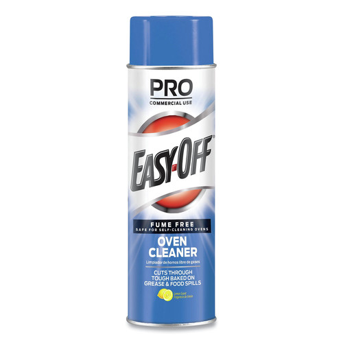 All-Purpose Cleaners | Professional EASY-OFF 62338-85260 Fume Free Max Oven Cleaner, Foam, Lemon, 24 Oz Aerosol Spray, 6/carton image number 0