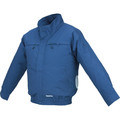 Heated Jackets | Makita DFJ304Z 18V LXT Li-Ion Cotton Fan Jacket (Jacket Only) image number 0