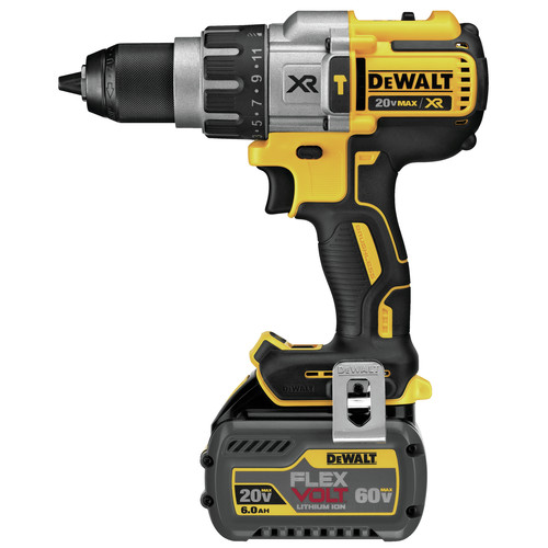 Dewalt 2 Tool Combo Kit FLEXVOLT 20V MAX Cordless Hammer Drill Impact Driver Kit with 2 Batteries 2 Ah 6 Ah