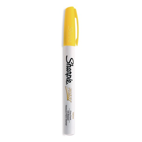Office Jansan | Sharpie 35539 Fine Bullet Tip Permanent Paint Marker - Yellow image number 0