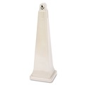 Smoking Receptacles | Rubbermaid Commercial FG257088BEIG GroundsKeeper Cigarette Waste Collector (Beige) image number 0