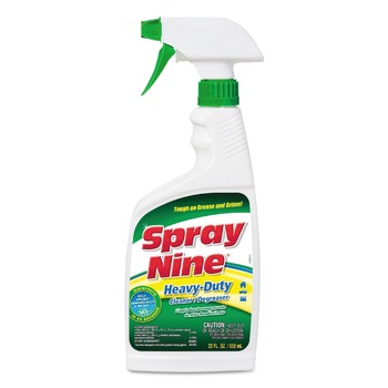 PRODUCTS | Spray Nine 26825 22 oz. Trigger Spray Bottle Citrus Scent Heavy Duty Cleaner Degreaser Disinfectant (12/Carton)