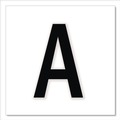 Bulk Savings Pricing 1 | Chartpak 01175 4 in. H Self Adhesive Press-On Vinyl Uppercase Letters - Black (58/Pack) image number 2