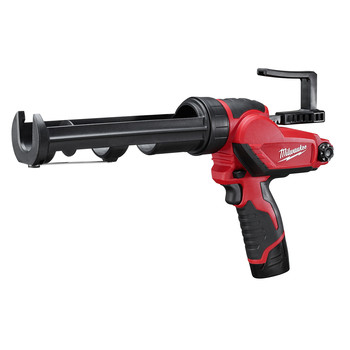 Milwaukee 2441-21 M12 12V Cordless Lithium-Ion 10 oz. Caulk and Adhesive Gun Kit