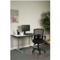  | Alera ALEET4017 Etros Series 17.16 in. to 20.86 in. Seat Height Mesh Mid-Back Petite Multifunction Chair - Black image number 10