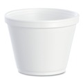 Food Trays, Containers, and Lids | Dart 12SJ20 12 oz. Foam Food Containers - White (500/Carton) image number 1