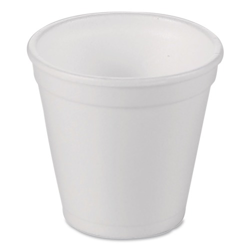 Food Service | WinCup 221964 4 oz Foam Drink Cups - White (1000/Carton) image number 0
