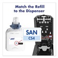 Bulk Savings Pricing 2 | PURELL 5121-01 6.12 in. x 4.48 in. x 10.81 in. 1200 mL CS4 Hand Sanitizer Dispenser - White (1/Carton) image number 5