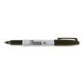 Permanent Markers | Sharpie 2135418 Fine Bullet Tip Stainless Steel Single Marker Case Permanent Marker - Black (6/Pack) image number 3
