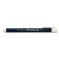 Pens | Tombow 51535 4.4 millimeter Wax-Based Marking Pencil - White Wax/Navy Blue Barrel (10/Box) image number 3