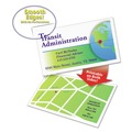 Office Jansan | Avery 08870 Clean Edge 2 in. x 3.5 in. True Print Business Cards - White (1000/Box) image number 3