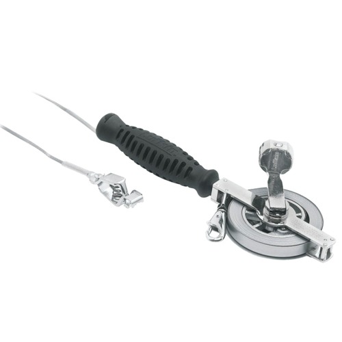 Tape Measures | Lufkin CN1291SF590N Atlas Chrome Clad/Nubian Double-Duty Single Side 1/2 in. x 33 ft. Gauging Tape image number 0
