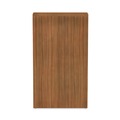  | Alera ALEVA635632WA Valencia Series 31.75 in. x 14 in. x 54.88 in. 4 Shelves Bookcase - Modern Walnut image number 3