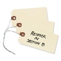 Office Jansan | Avery 12604 4.25 in. x 2.13 in. 11.5 pt Stock Double Wired Shipping Tags - Manila (1000/Box) image number 3