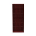Office & Office Supplies | Alera ALEVA638232MY 31.75 in. x 14 in. x 80.25 in. Valencia Series 6-Shelf Bookcase - Mahogany image number 1